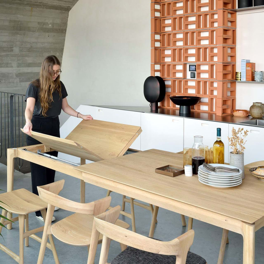 Bok Extendable Dining Table från Vålamagasinet Matbord, Ethnicraft, Image-2