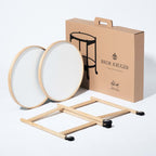 Bølling tray table 60 cm Natural Oak från Vålamagasinet Serveringsvagnar och rullbord, Brdr. Krüger, Image-3