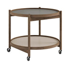 Bølling Tray Table 60 cm Fumed Oak från Vålamagasinet Serveringsvagnar och rullbord, Brdr. Krüger, Image-1