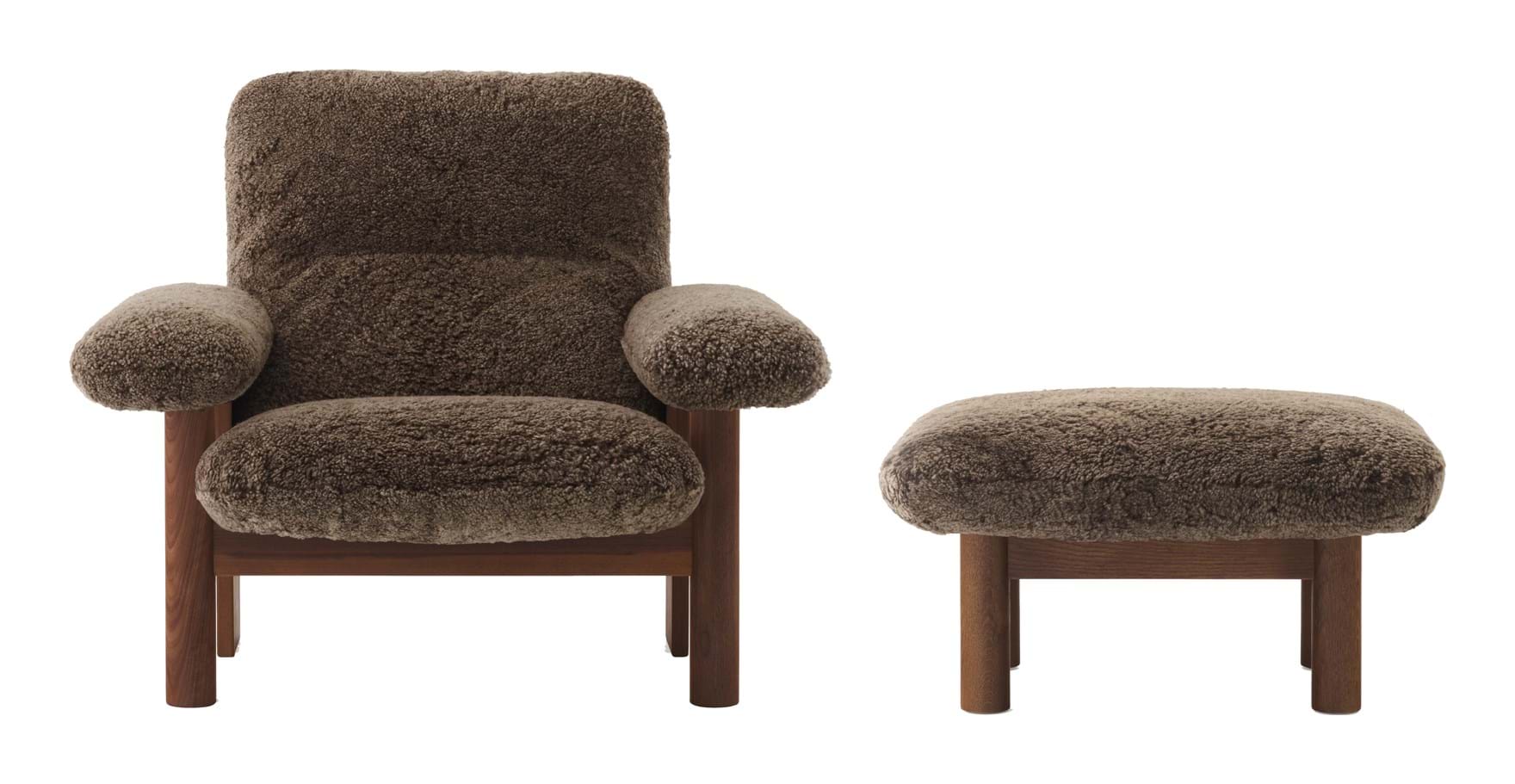 Brasilia Lounge Chair And Ottoman från Vålamagasinet Fåtöljer, Audo Copenhagen, Image-1