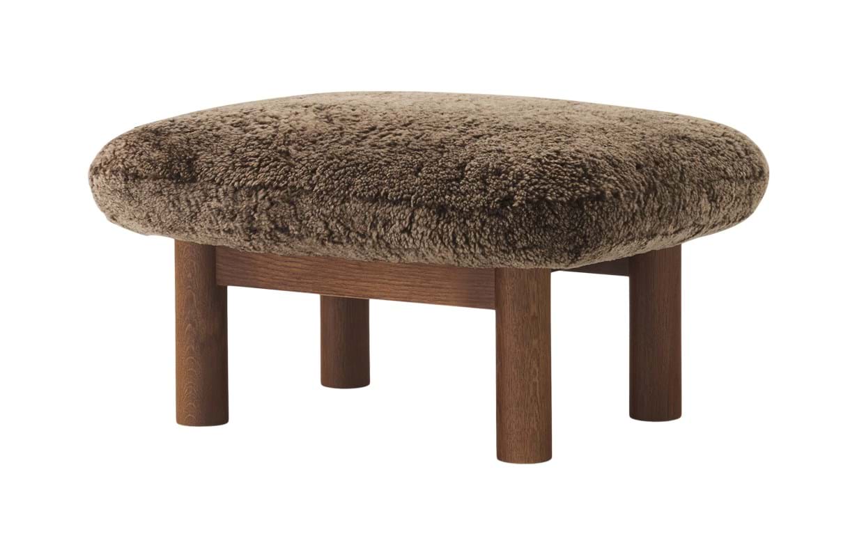 Brasilia Ottoman från Vålamagasinet Fotpallar, Audo Copenhagen, Image-1