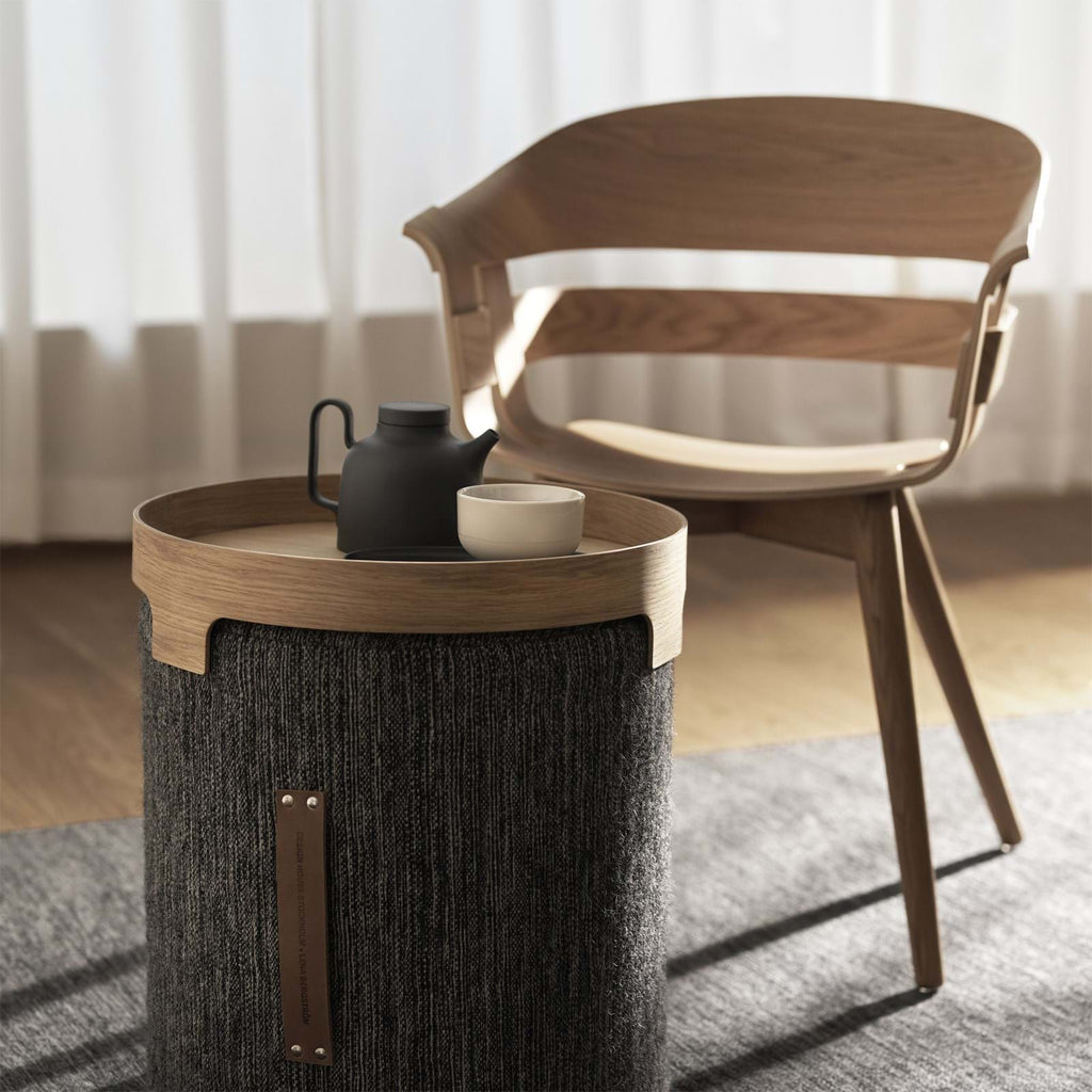 Björk Pouffe från Vålamagasinet Puffar, Design House Stockholm, Image-3