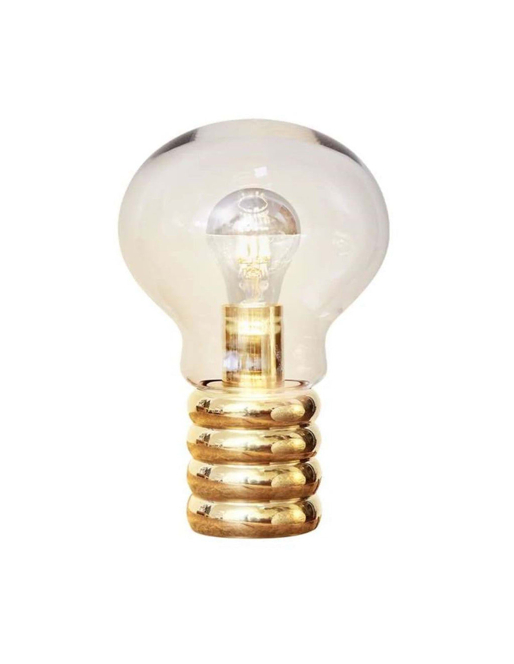 Bulb Brass Table Lamp från Vålamagasinet Bordslampor, Ingo Maurer, Image-1