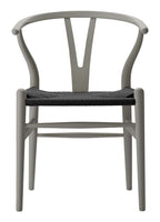 CH24 Y-Stol Soft/Svart från Vålamagasinet Matstolar, Carl Hansen & Son, Image-1