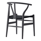 CH24 Y-Stol Soft/Svart från Vålamagasinet Matstolar, Carl Hansen & Son, Image-2