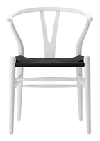 CH24 Y-Stol Soft/Svart från Vålamagasinet Matstolar, Carl Hansen & Son, Image-1