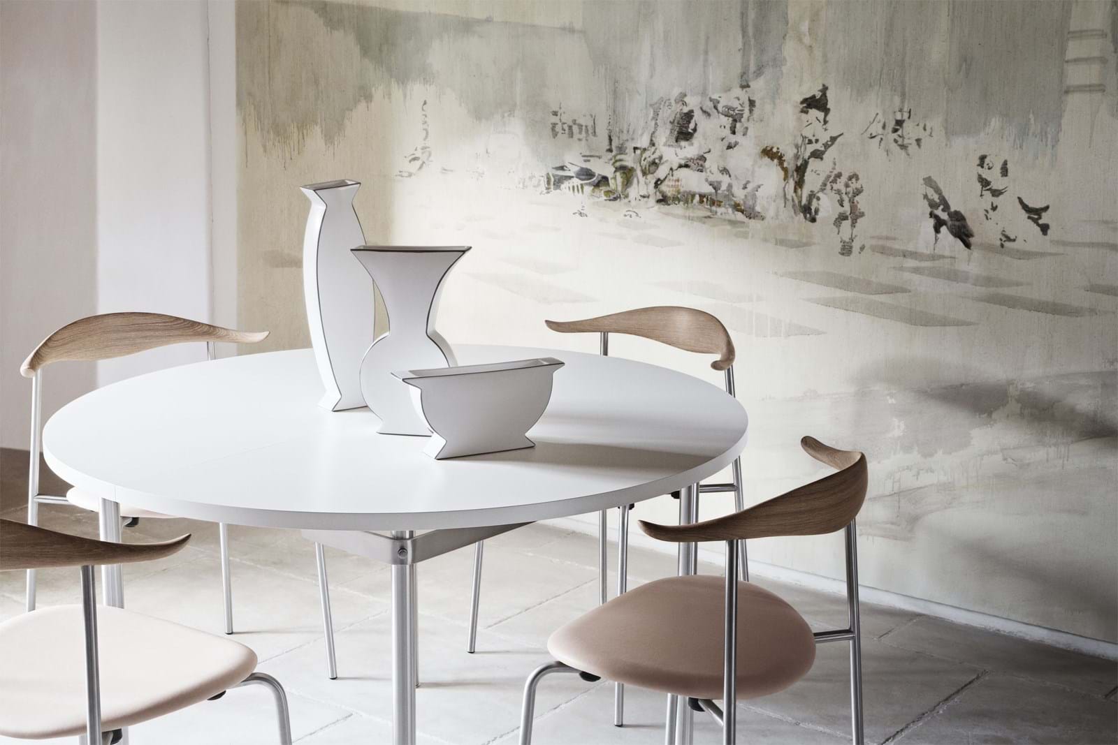 CH88P Stol Rostfritt Stål från Vålamagasinet Matstolar, Carl Hansen & Son, Image-3