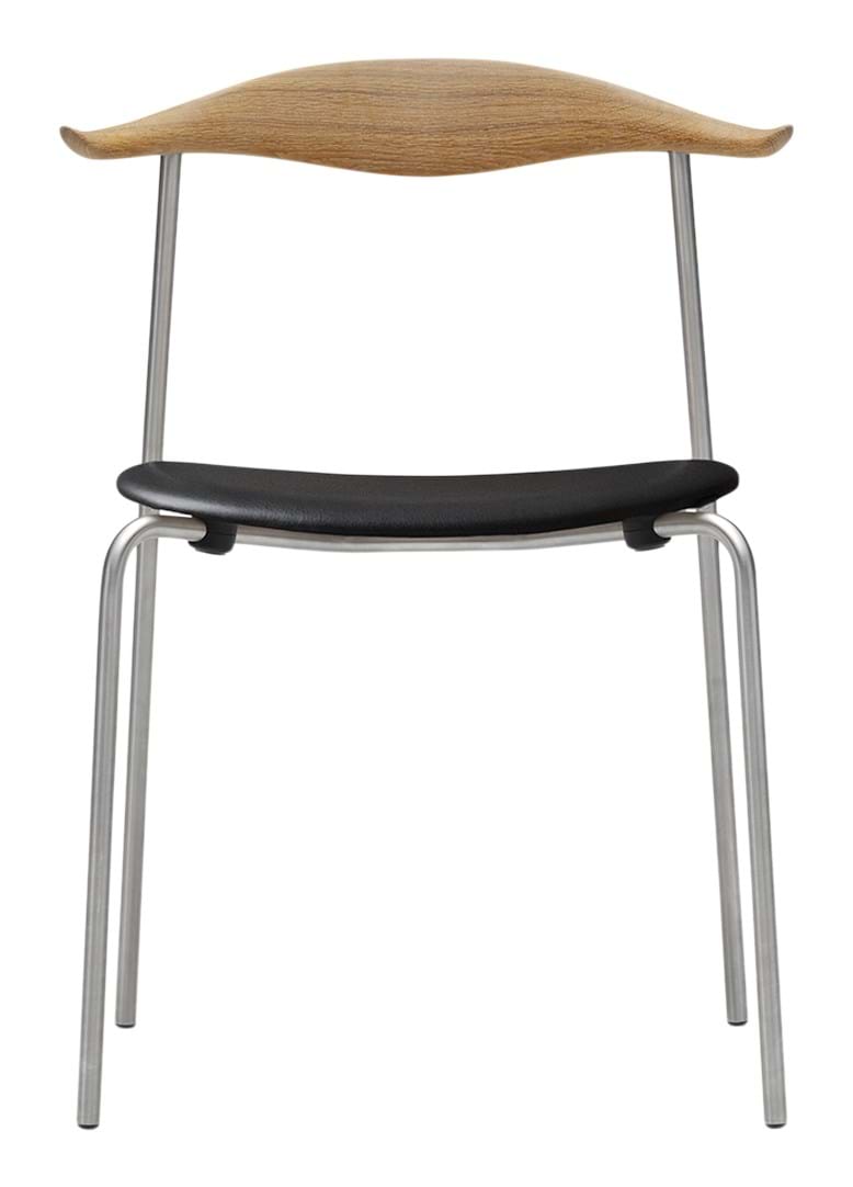 CH88P Stol Rostfritt Stål från Vålamagasinet Matstolar, Carl Hansen & Son, Image-1