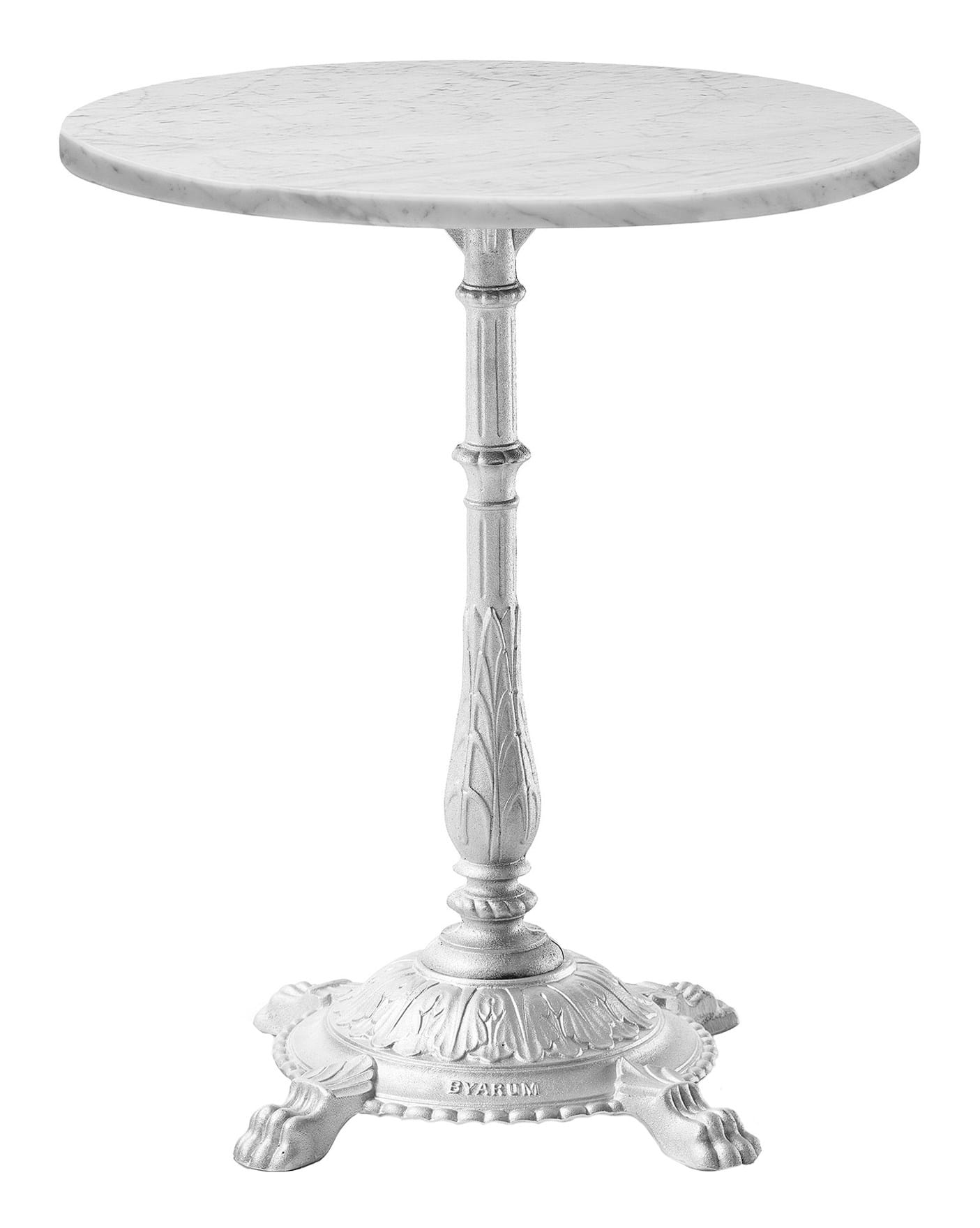 Classic Cafébord - Vit/Marmor från Vålamagasinet Småbord utemöbler, Byarums Bruk, Image-1