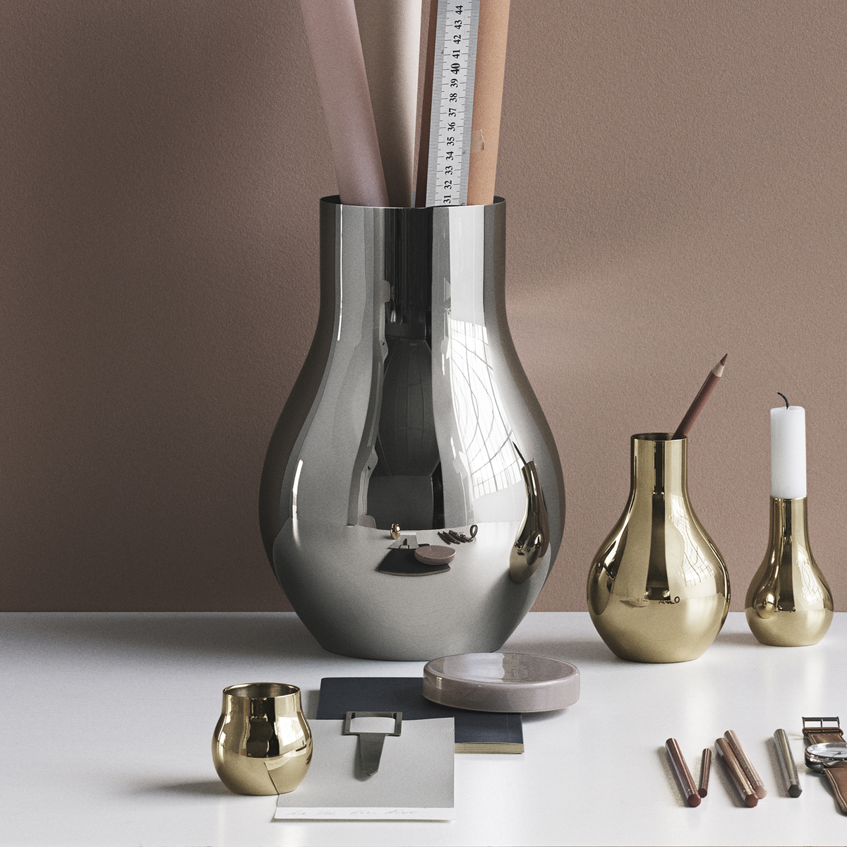 Cafu Vase M från Vålamagasinet Krukor och vaser, Georg Jensen, Image-3