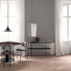 TS Console Rectangular 2 Racks With Tray Black Frame från Vålamagasinet Skänkar och sideboards, Gubi, Image-2