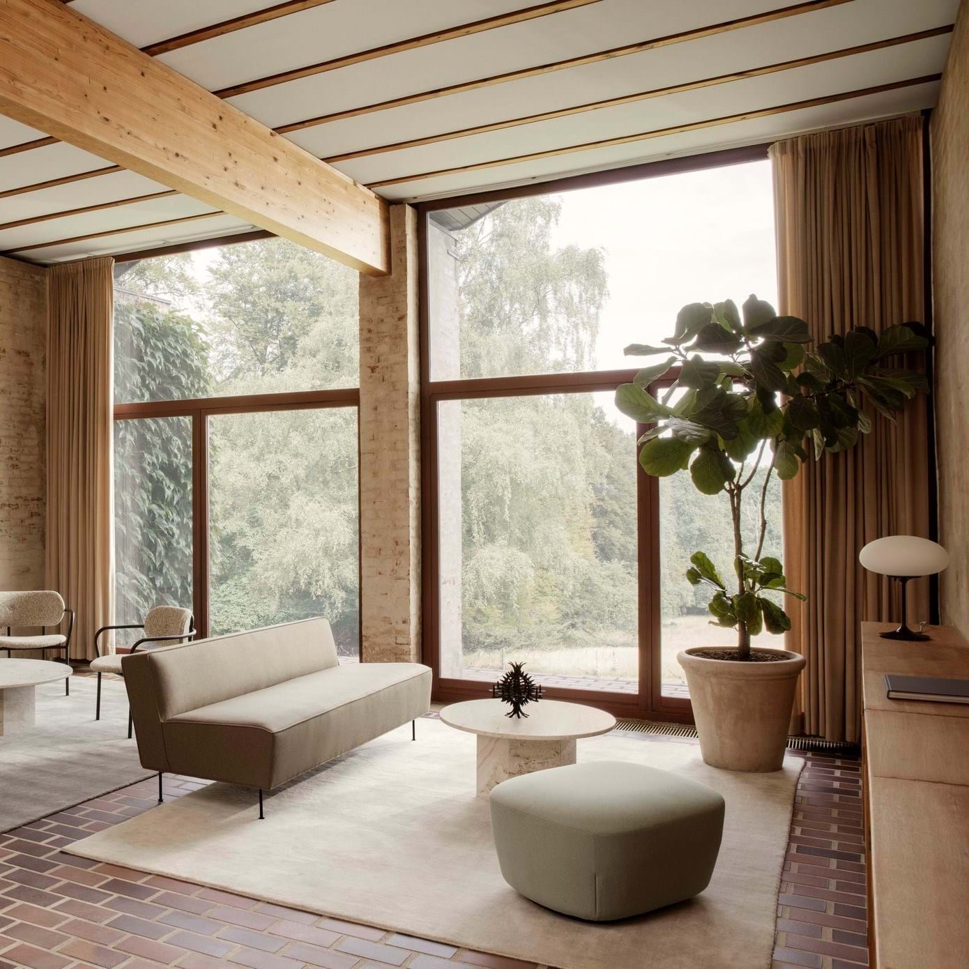 Epic Coffee Table Round 80 cm från Vålamagasinet Soffbord, Gubi, Image-5