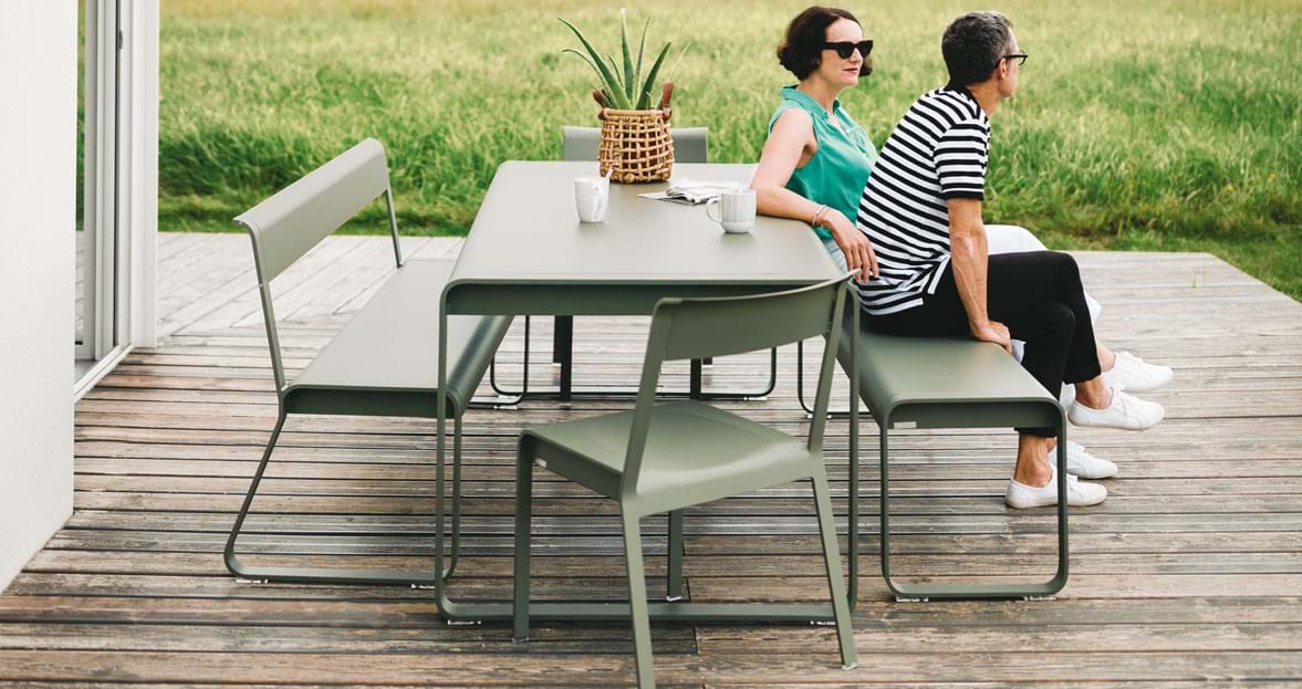 Bellevie Bench från Vålamagasinet Pallar och bänkar utemöbler, Fermob, Image-3