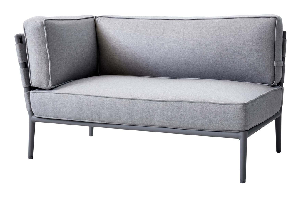Conic 2-Sits Soffa Höger från Vålamagasinet Soffor och fåtöljer utemöbler, Cane-line, Image-1