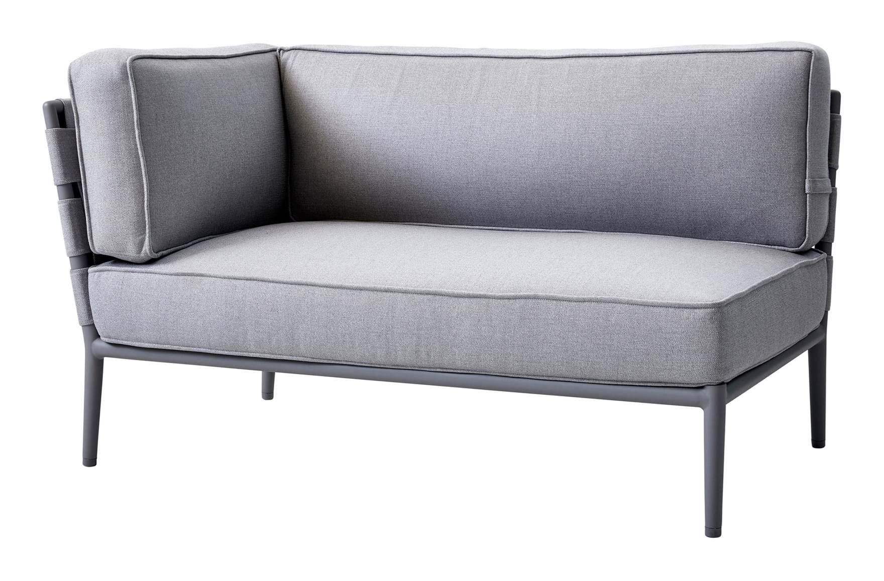 Conic 2-Sits Soffa Höger från Vålamagasinet Soffor och fåtöljer utemöbler, Cane-line, Image-1