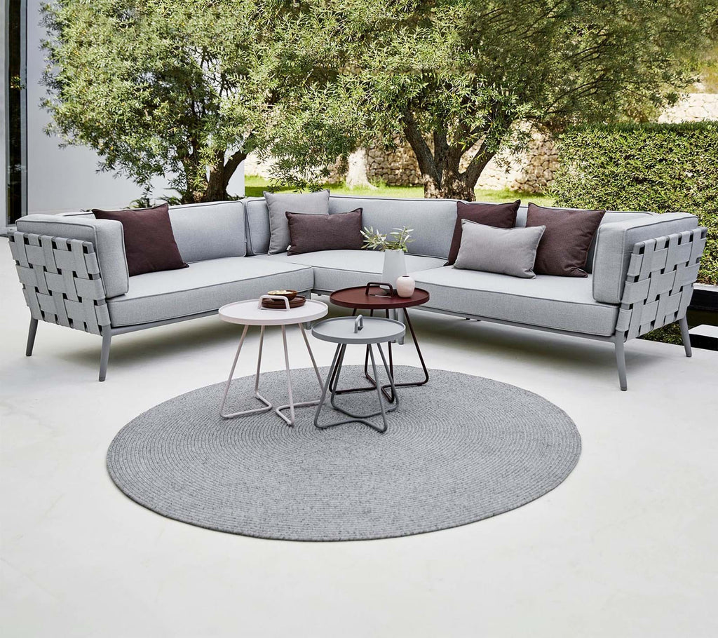 Conic 2-Sits Soffa Vänster från Vålamagasinet Soffor och fåtöljer utemöbler, Cane-line, Image-2