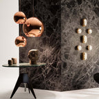 Copper Round 25 cm från Vålamagasinet Taklampor, Tom Dixon, Image-3