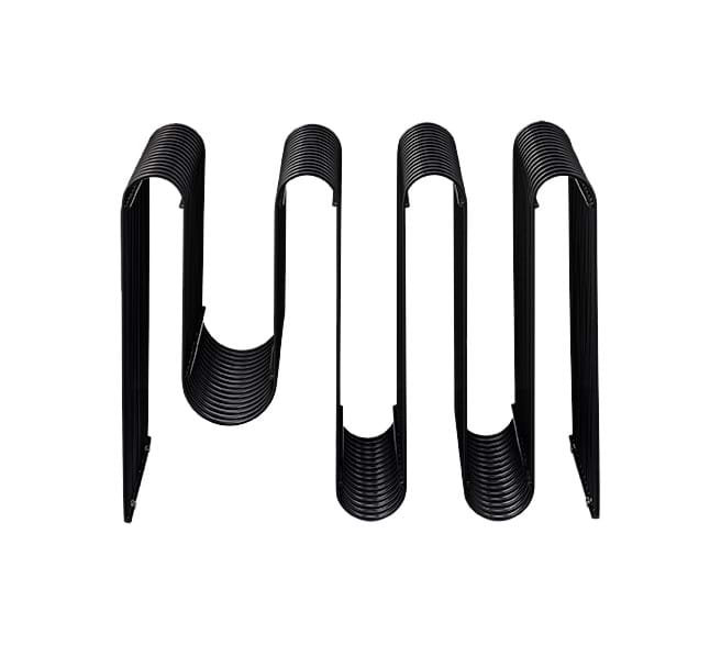 Curva Magazine Holder - Black