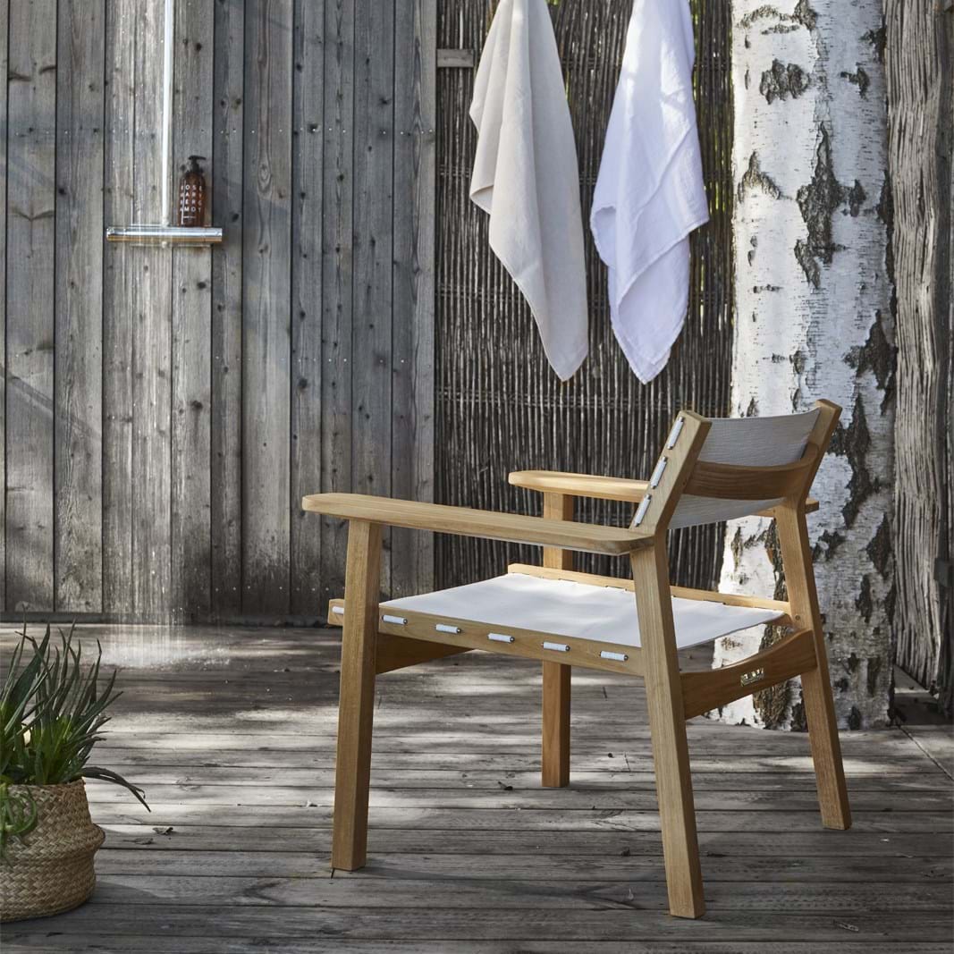 Djurö Loungestol - Teak från Vålamagasinet Soffor och fåtöljer utemöbler, Skargaarden, Image-4