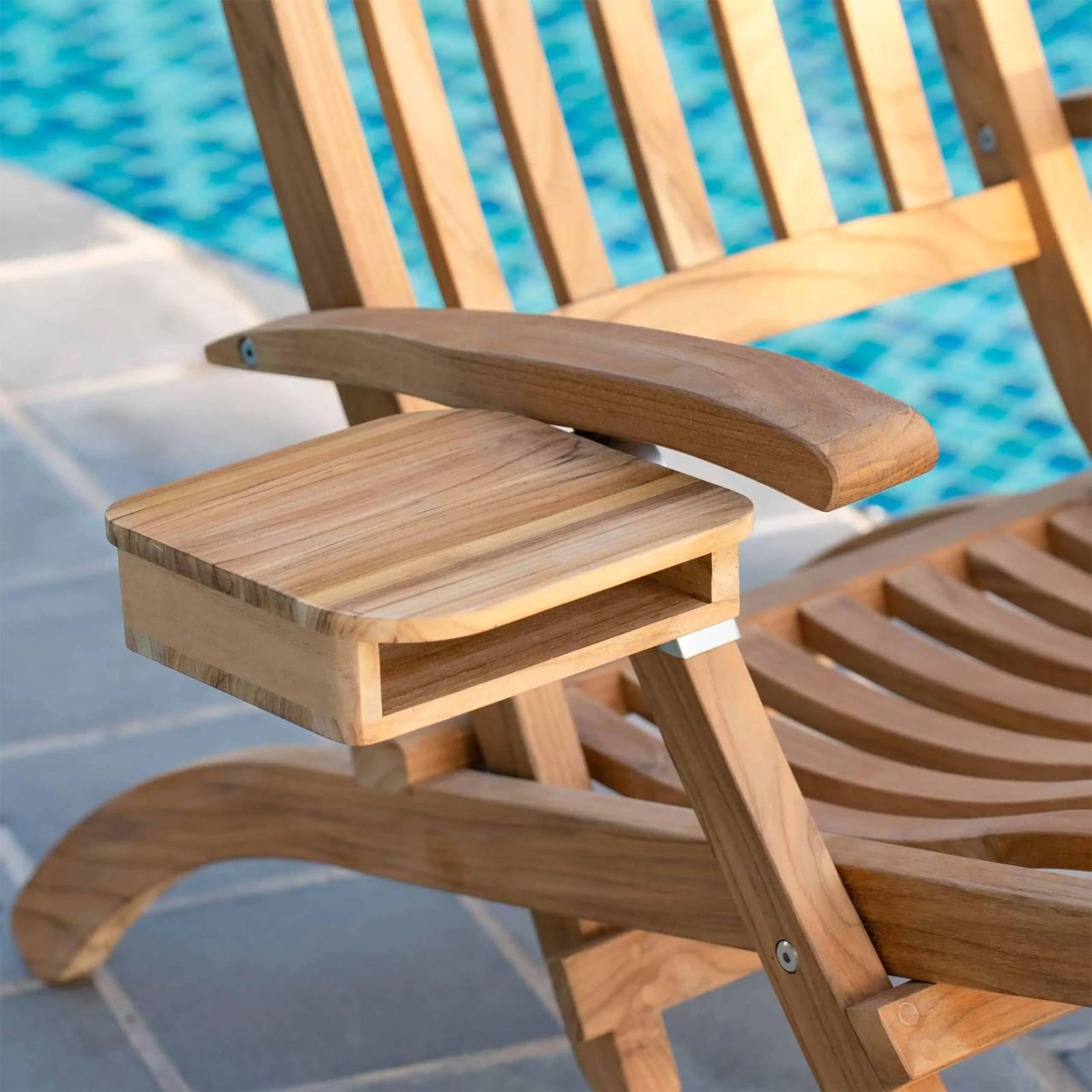 Lobby Däckstol Inkl. bricka och regnskydd från Vålamagasinet Solstolar utemöbler, Stockamöllan, Image-2