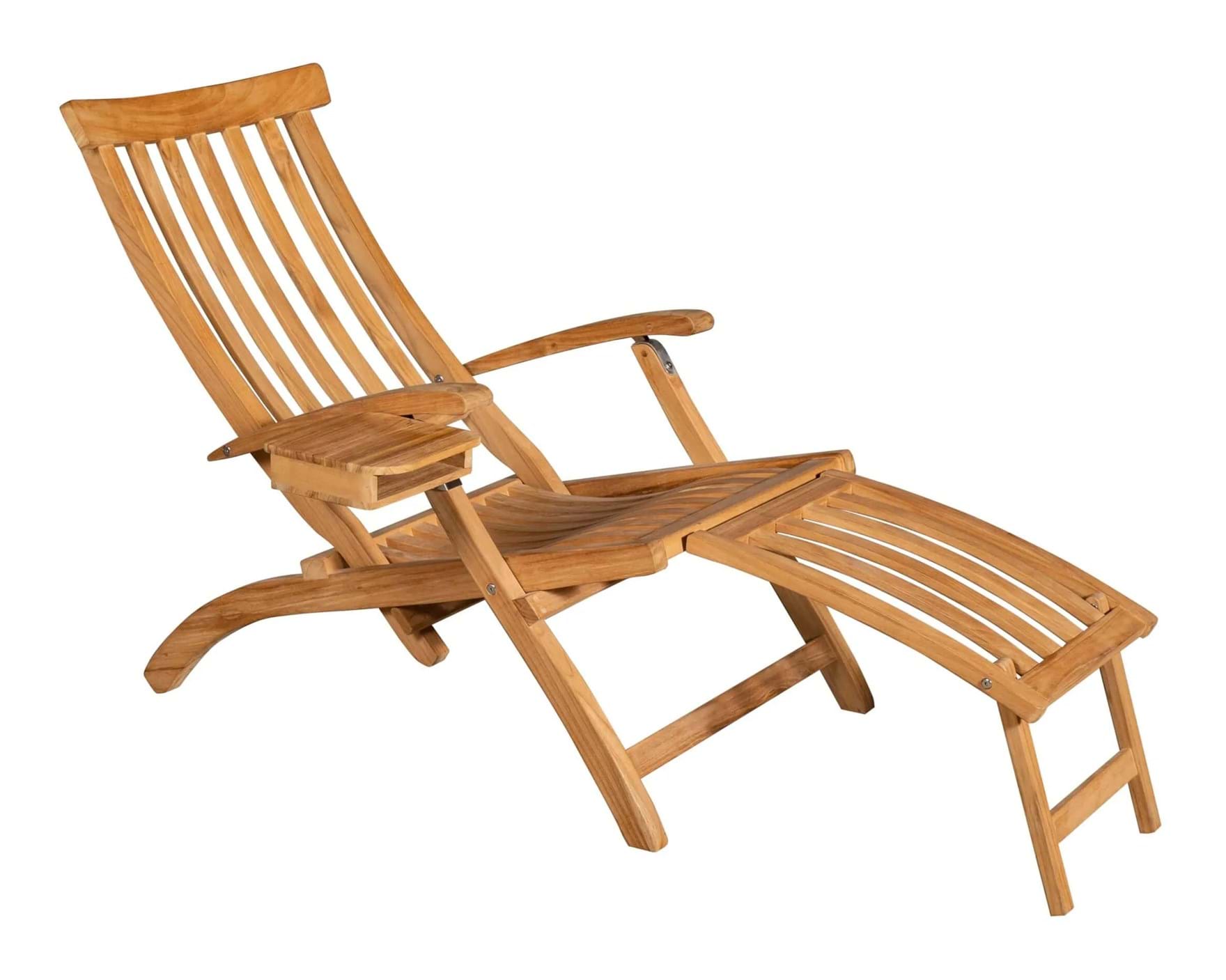 Lobby Däckstol Inkl. bricka och regnskydd från Vålamagasinet Solstolar utemöbler, Stockamöllan, Image-1