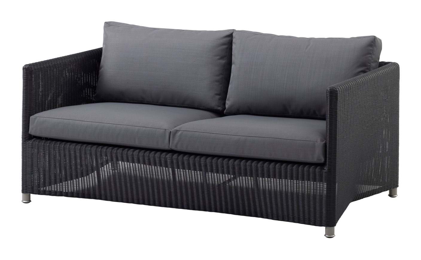 Diamond 2-Sits Soffa från Vålamagasinet Soffor och fåtöljer utemöbler, Cane-line, Image-1