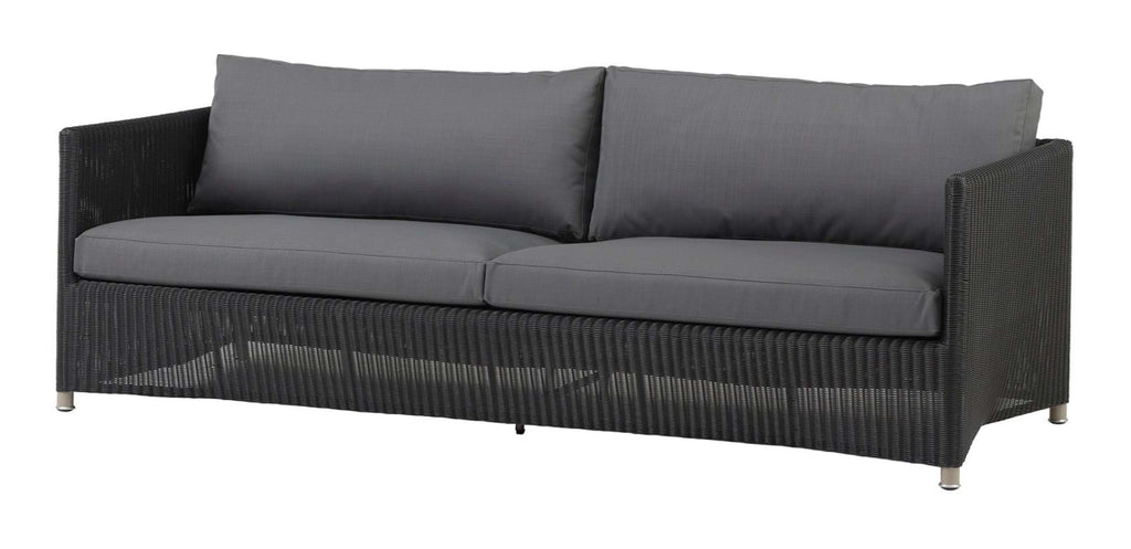 Diamond 3-Sits Soffa från Vålamagasinet Soffor och fåtöljer utemöbler, Cane-line, Image-1