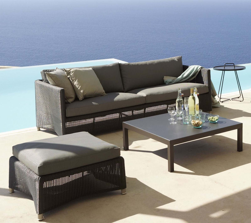 Diamond 3-Sits Soffa från Vålamagasinet Soffor och fåtöljer utemöbler, Cane-line, Image-2