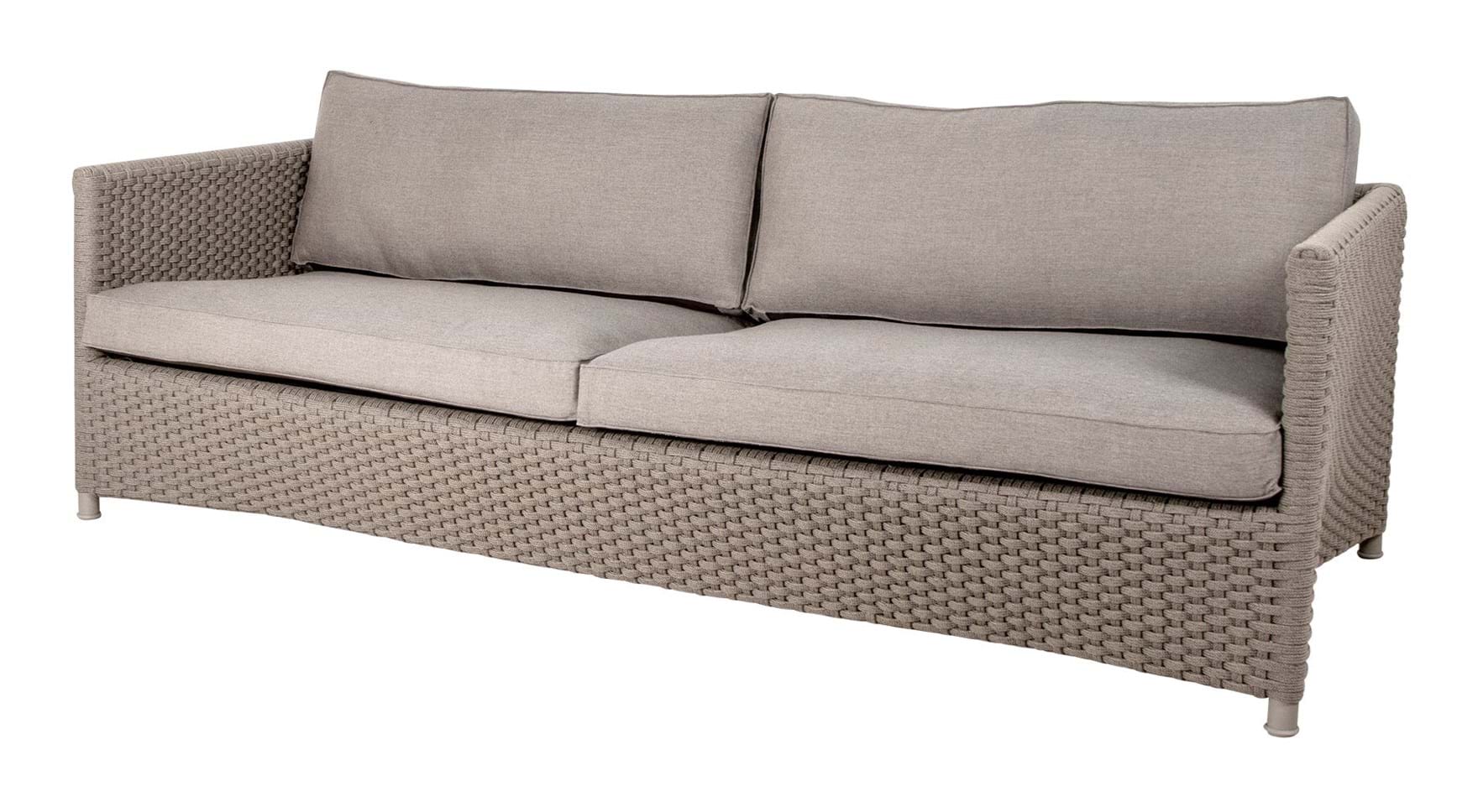 Diamond 3-Sits Soffa från Vålamagasinet Soffor och fåtöljer utemöbler, Cane-line, Image-1