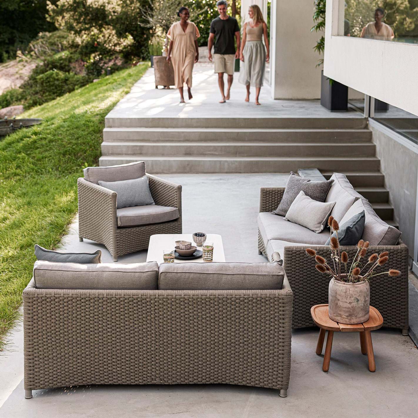 Diamond Loungefåtölj från Vålamagasinet Soffor och fåtöljer utemöbler, Cane-line, Image-4