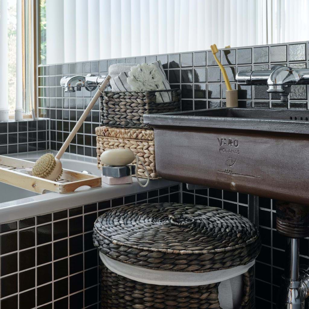 Tvättkorg Vattenhyacint från Vålamagasinet Soptunnor och tvättkorgar, Dixie, Image-2