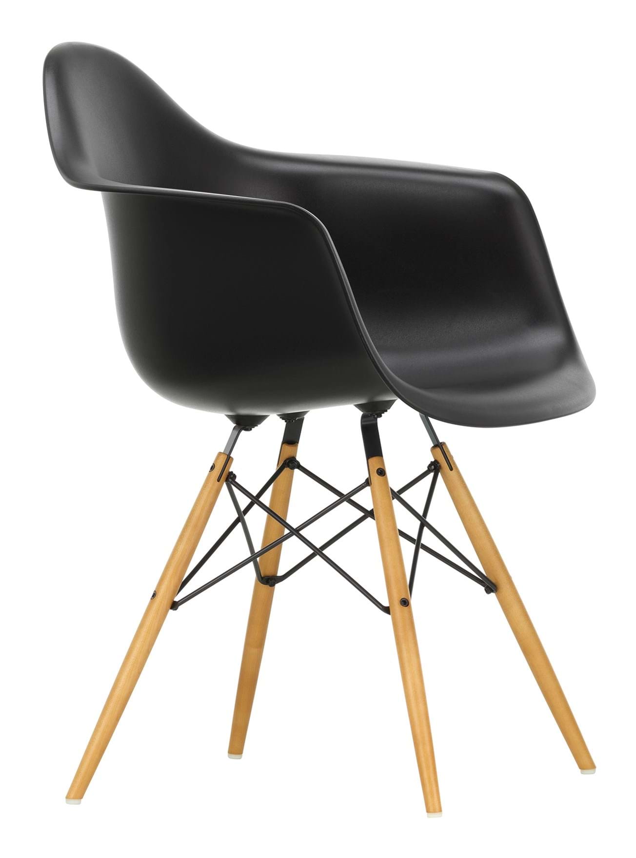 Eames Plastic Armchair RE DAW - Golden Maple från Vålamagasinet Matstolar, Vitra, Image-1
