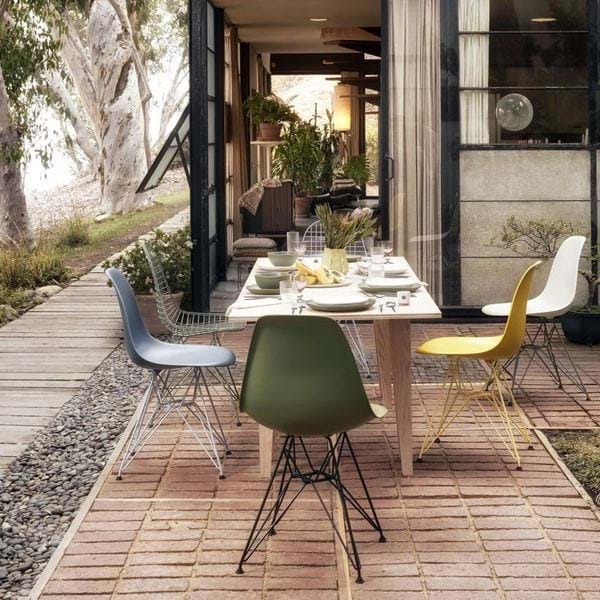 Eames Plastic Side Chair DSR - Chrome från Vålamagasinet Matstolar, Vitra, Image-3