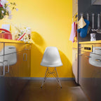 Eames Plastic Side Chair DSR - Chrome från Vålamagasinet Matstolar, Vitra, Image-2