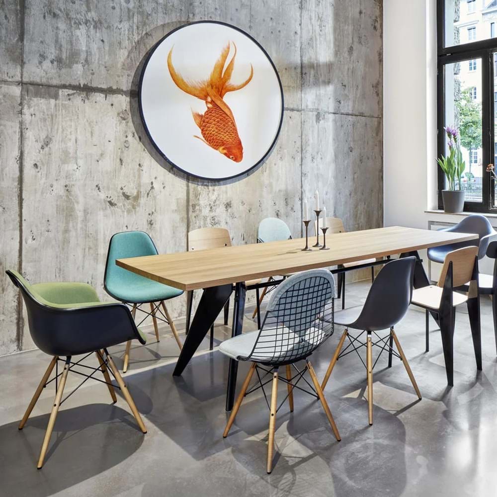 Eames Plastic Side Chair RE DSW - Ash Honey Tone från Vålamagasinet Matstolar, Vitra, Image-6