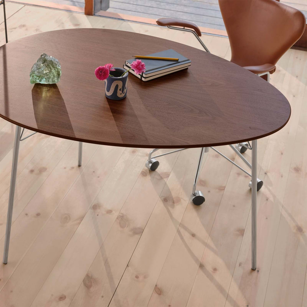 Ägget Bord från Vålamagasinet Matbord, Fritz Hansen, Image-4