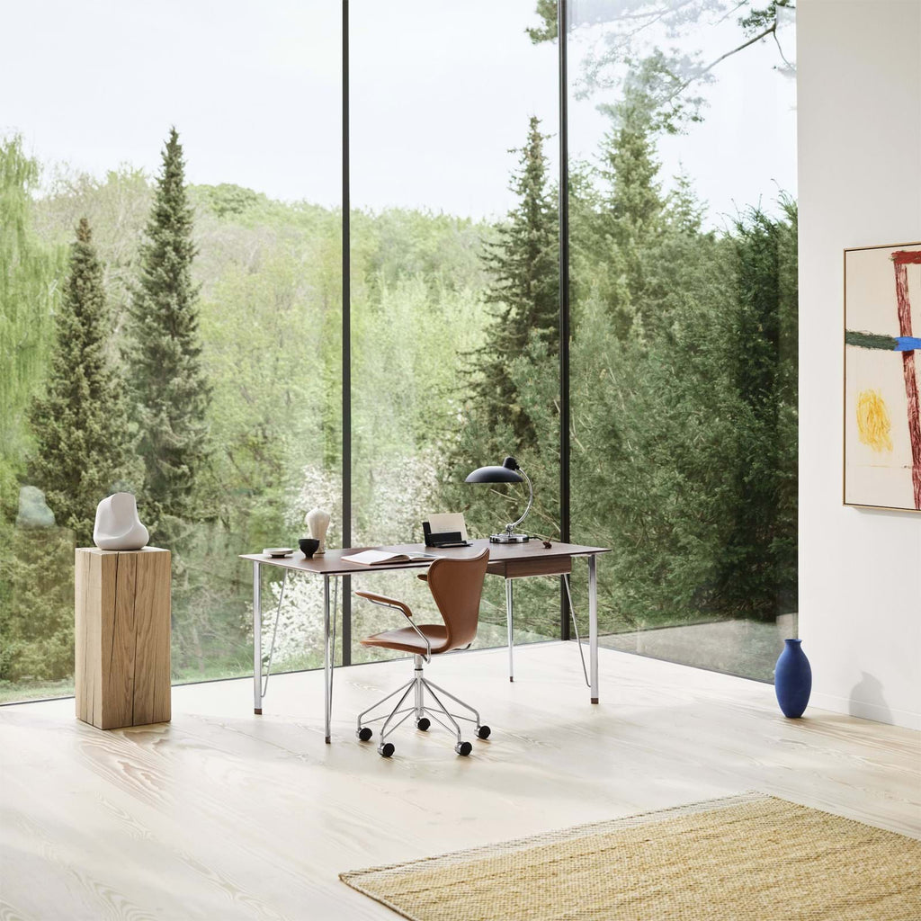 Sjuan 3217 Kontorsstol Helklädd från Vålamagasinet Skrivbordsstolar, Fritz Hansen, Image-6