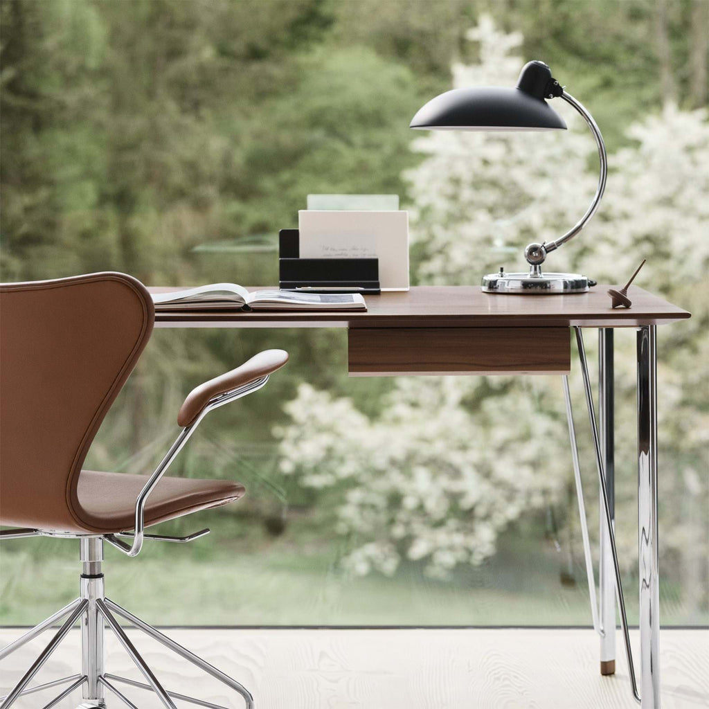 Sjuan 3217 Kontorsstol Helklädd från Vålamagasinet Skrivbordsstolar, Fritz Hansen, Image-8