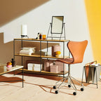 Sjuan 3117 Kontorsstol Helklädd från Vålamagasinet Skrivbordsstolar, Fritz Hansen, Image-4