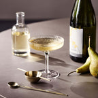 Ripple Champagne Saucers Set Of 2 från Vålamagasinet Tallrikar och glas, Ferm Living, Image-2