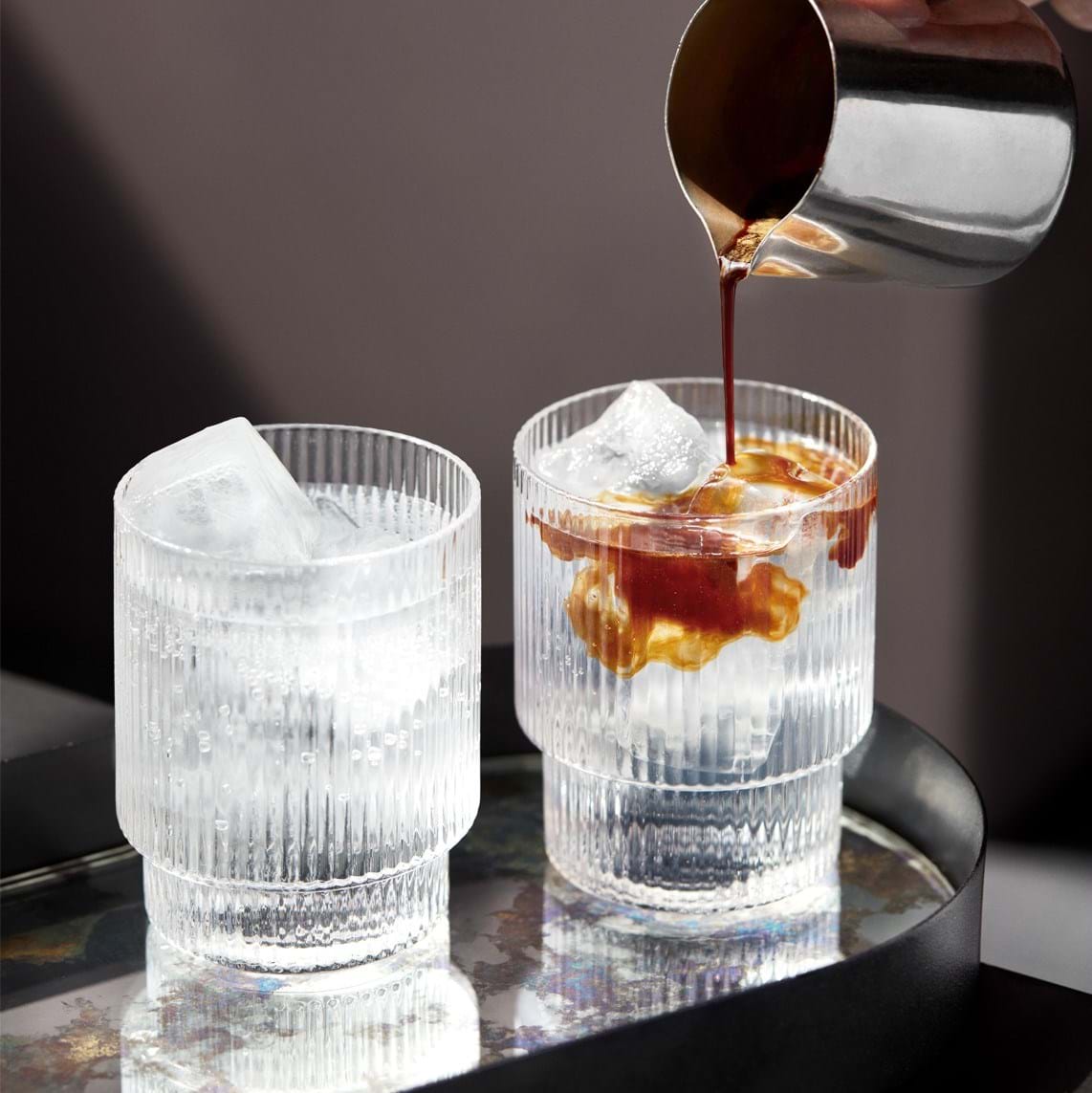 Ripple Glasses Set Of 4 från Vålamagasinet Tallrikar och glas, Ferm Living, Image-4