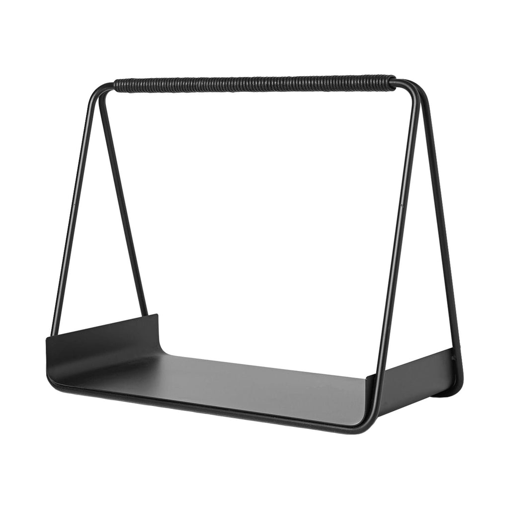 Port Wood Basket -  Black