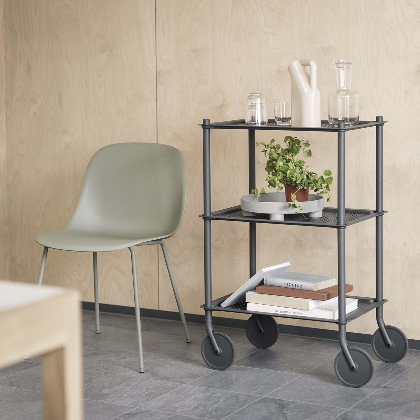 Flow Trolley 3 Layers från Vålamagasinet Serveringsvagnar och rullbord, Muuto, Image-4