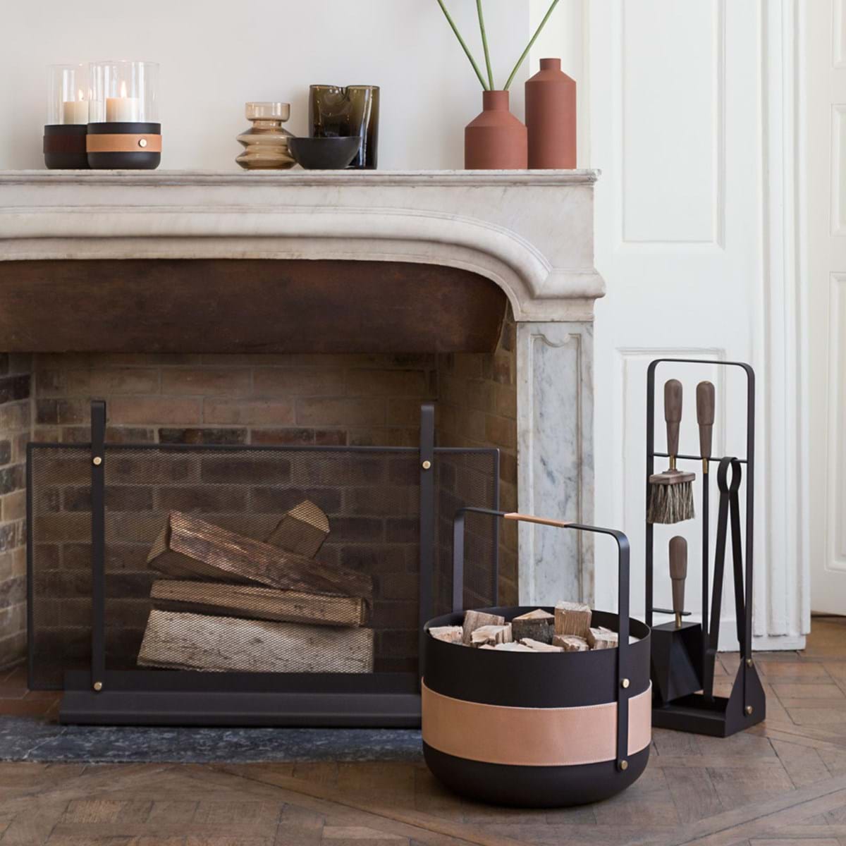 Fireplace Screen från Vålamagasinet Småförvaring, Eldvarm, Image-3