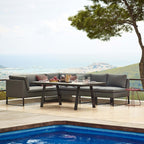 Flex 2-Sits Soffa Vänster från Vålamagasinet Soffor och fåtöljer utemöbler, Cane-line, Image-3