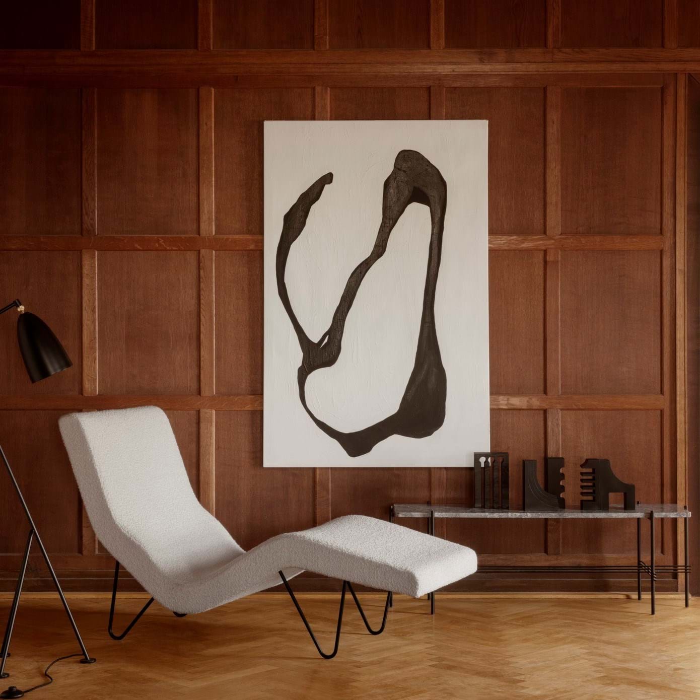 TS Console Rectangular 1 Rack Black Frame från Vålamagasinet Skänkar och sideboards, Gubi, Image-2