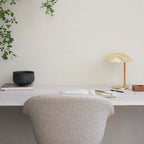 Bat Meeting Chair Fully Upholstered Swivel Base Black från Vålamagasinet Skrivbordsstolar, Gubi, Image-2