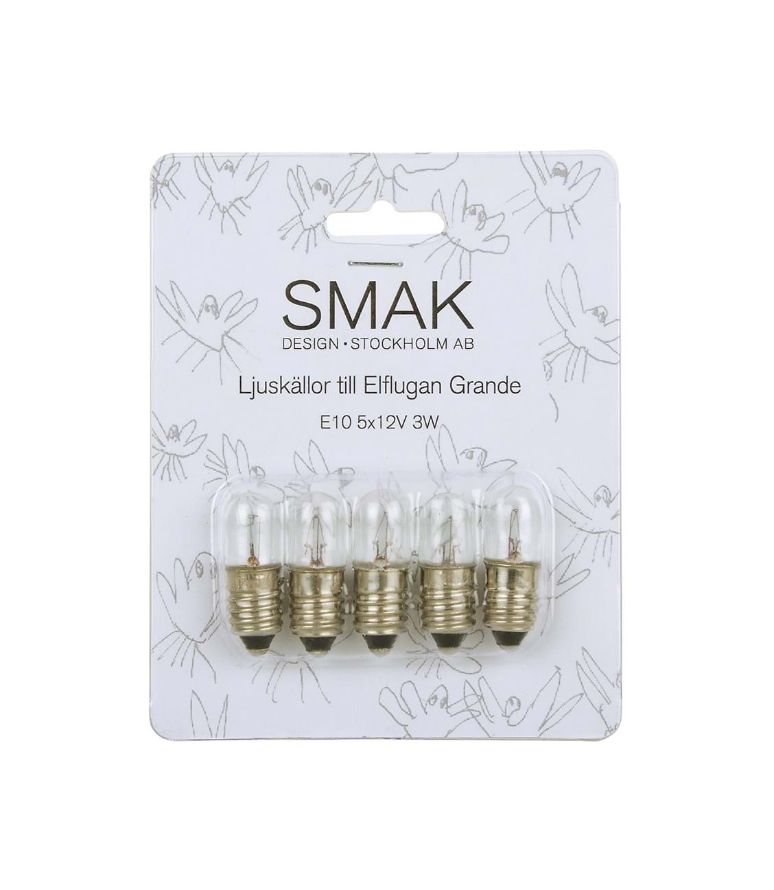 Elflugan Grande Glödlampa 5-Pack från Vålamagasinet Ljuskällor, Elflugan, Image-1