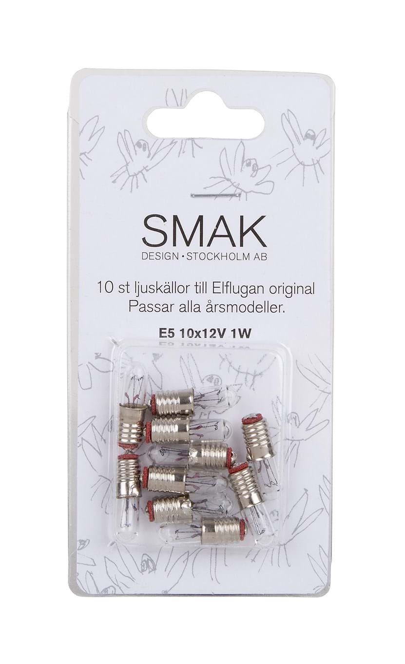 Elflugan Glödlampa 10-Pack från Vålamagasinet Ljuskällor, Elflugan, Image-1