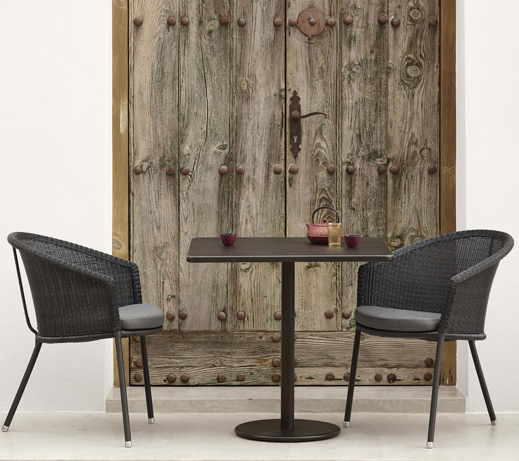 Go Cafébord 75x75 cm från Vålamagasinet Matbord utemöbler, Cane-line, Image-2